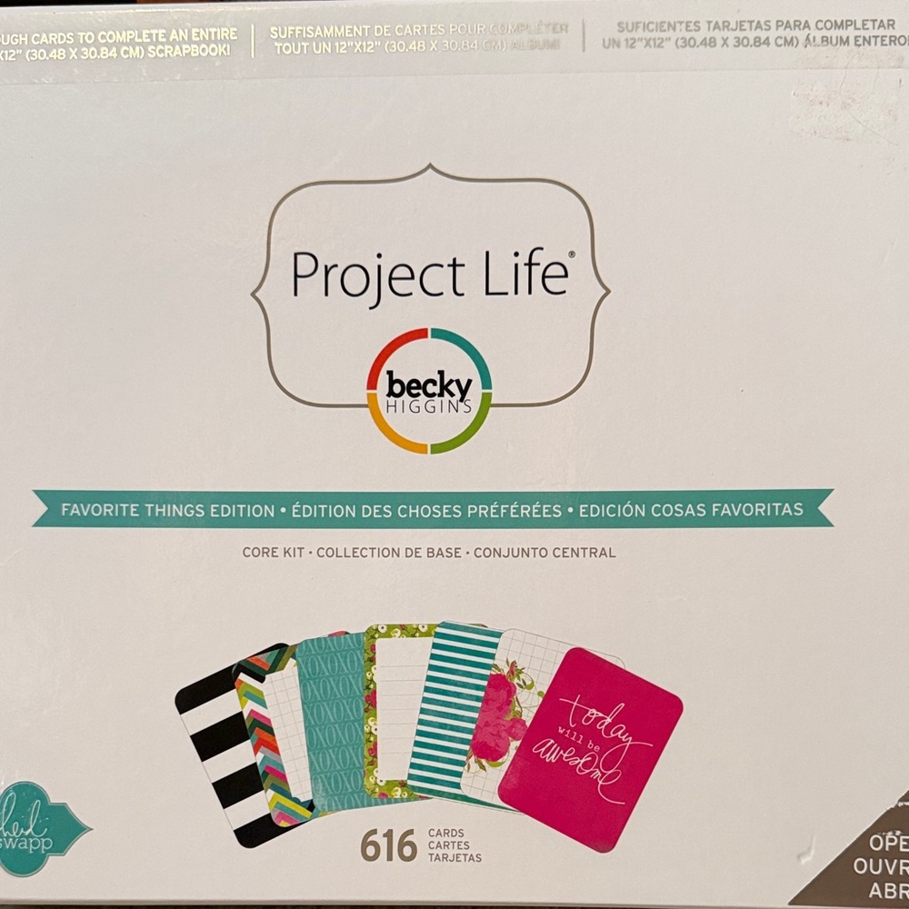 Becky Higgins Project Life Core Kit - Pink & Teal Favorite Things